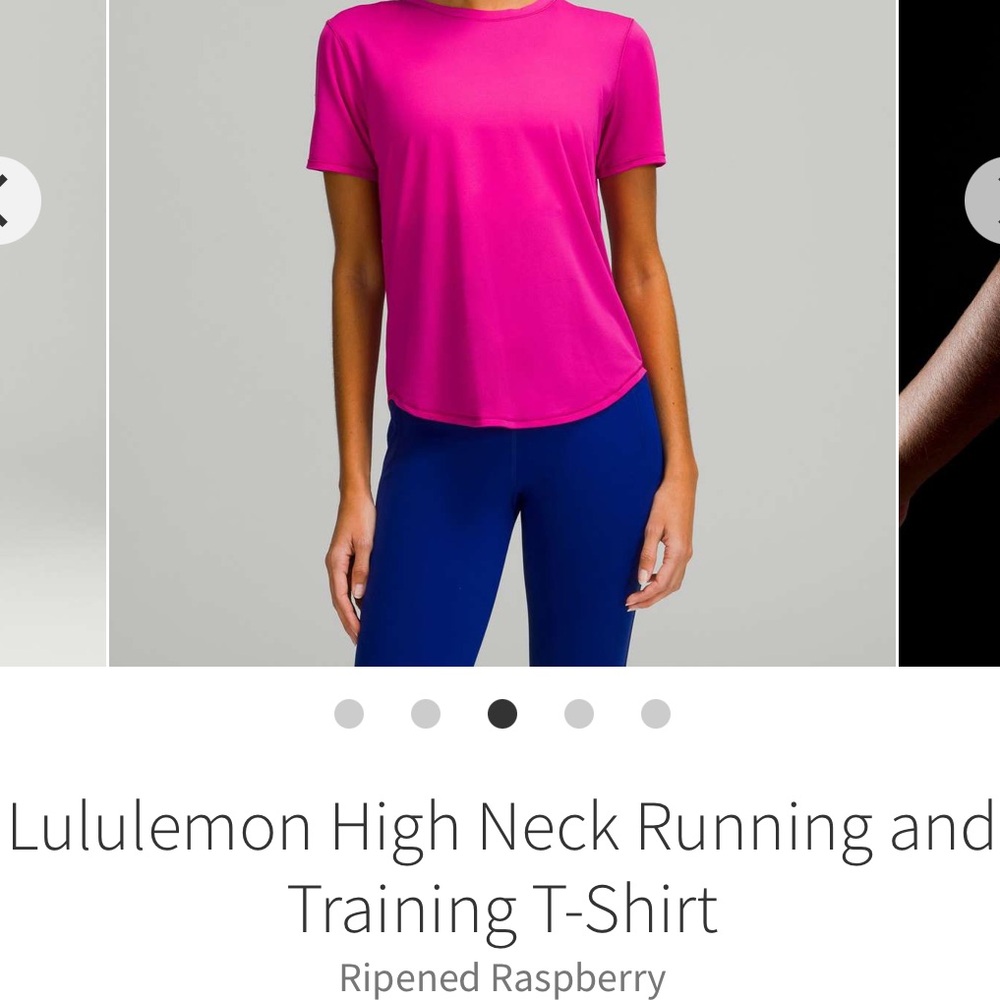 Women’s pink lululemon top